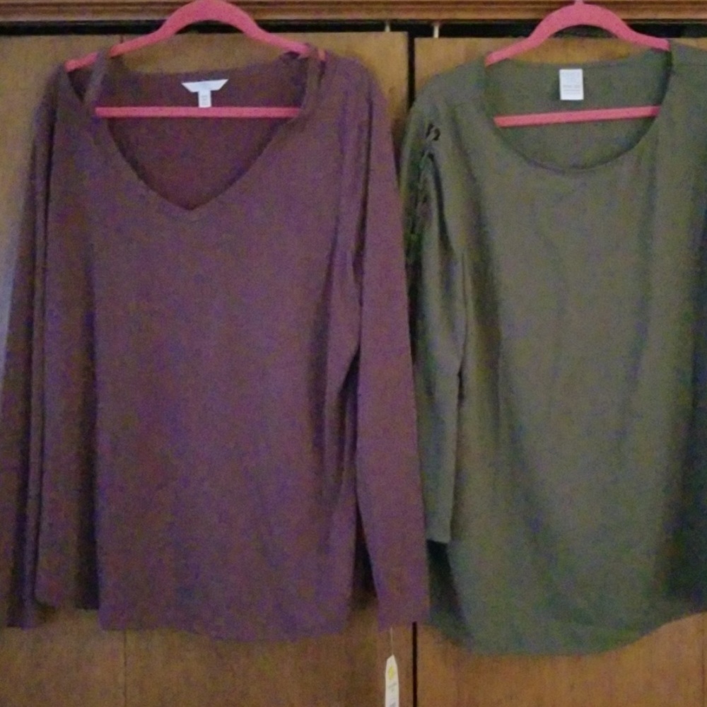 2 shirts